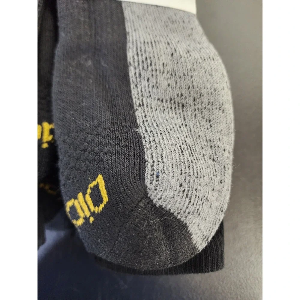 Dickies Size 12-15 Big and Tall Mens Dri Tech Crew Work Cushion Socks 6 Pairs